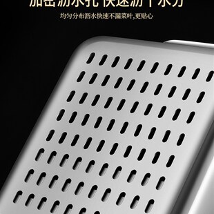 水槽沥水篮304不锈p钢可伸缩长方形洗菜盆厨房收纳神器过滤网架子