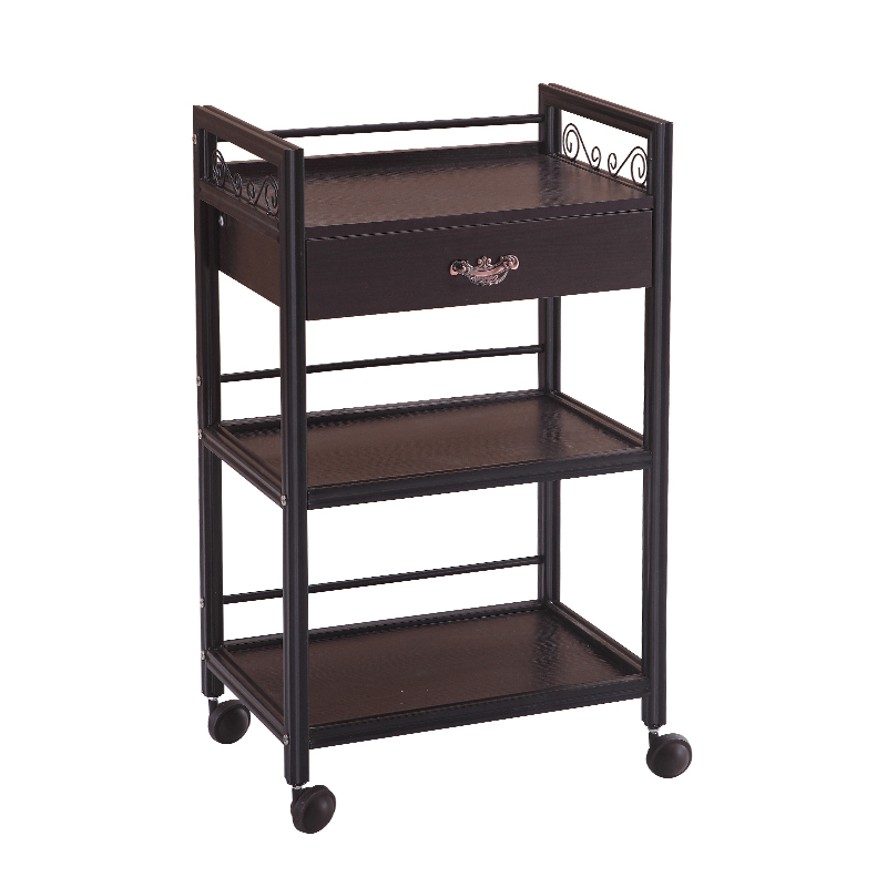高档欧式a美容车美容院推车精品置物架理发店美发工具车发廊手推