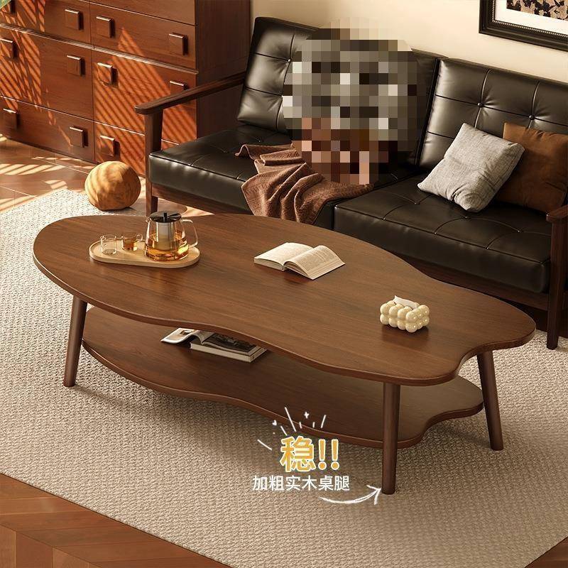 茶几小户型新款双层沙发茶桌轻奢出租屋小桌子现代客厅家用云朵桌