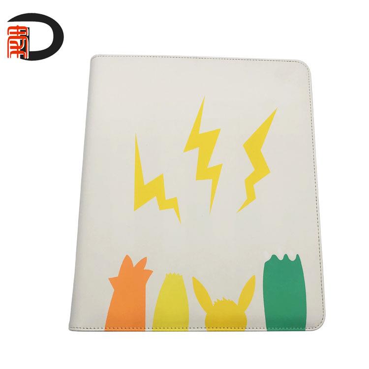 亚马逊数码印花游戏卡收纳册多功能照片奖状收藏册卡牌拉链包