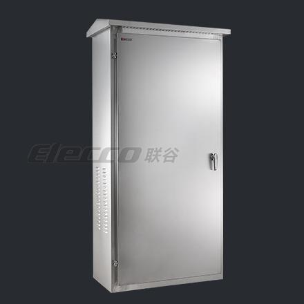 联谷不锈钢户外柜800*1800*400mm/落地动力柜/IP55室外防水柜 B级