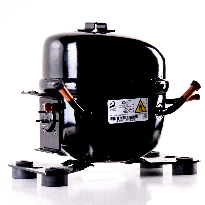 东贝冰箱压缩机D53CY1商用冰柜压缩机