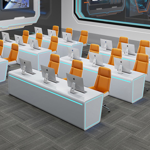 烤漆弧形演播台指挥控制台集控监控调度台操作台