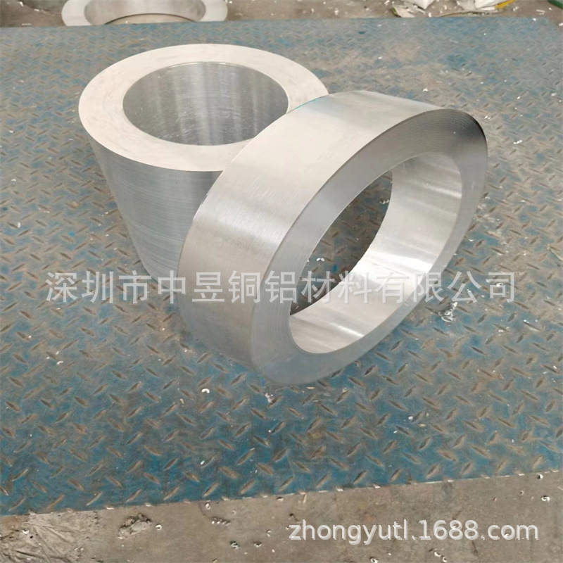 定 做大口径铝管6061-T6铝合金管 锻打无缝铝管 大口径厚壁管45mm