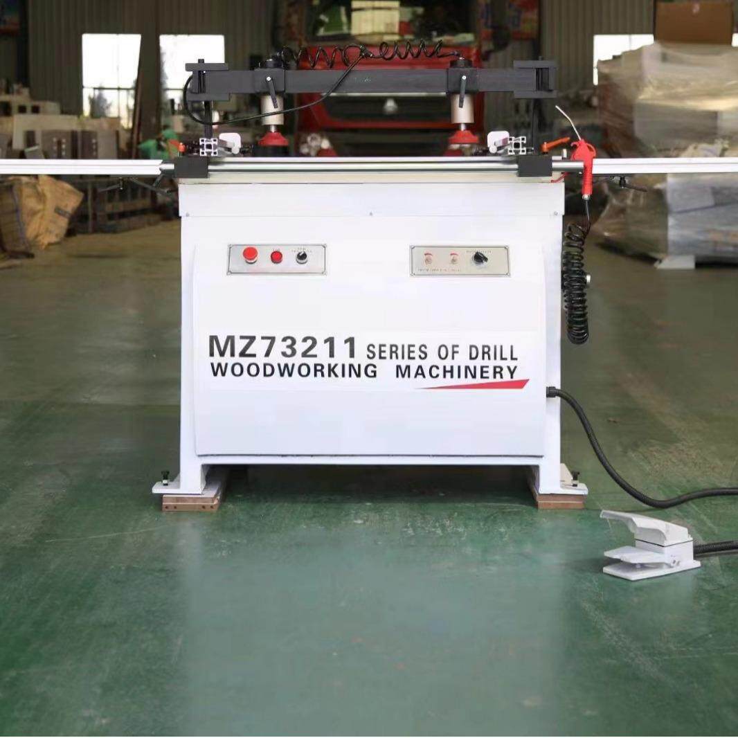 单排钻孔机木工机械数控多轴钻床小型双排打孔机钻木材出多功能
