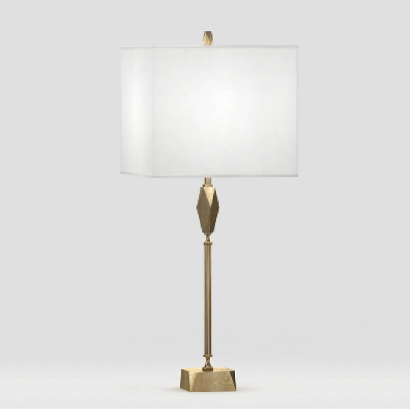 意式极简钻石纯铜台灯/软装设计/别墅/酒店/餐厅/样板房创意台灯