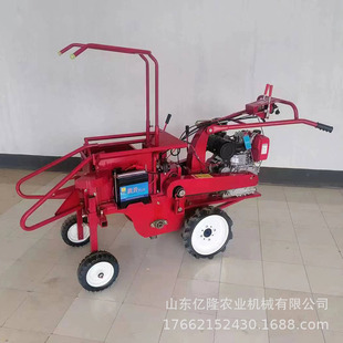 家用棒子扒皮收获机 小块地玉米摘穗机 手扶单垄收棒子机