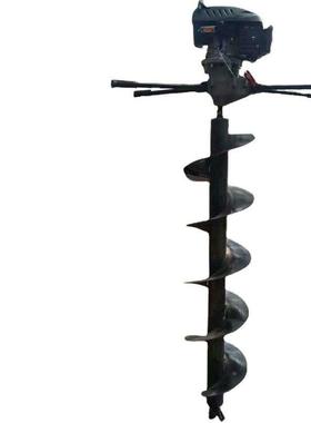 地钻打孔机22C四冲程电5杆打C洞机施钻地肥机9马力栽VVB树种树挖