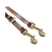 大型犬牛皮牵引025带头油应皮绳牵引厂家供大小型宠物牵引用层品