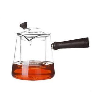 玻璃茶壶侧把煮茶器家用耐热玻璃0047壶煮茶专壶电套陶炉用玻璃蒸