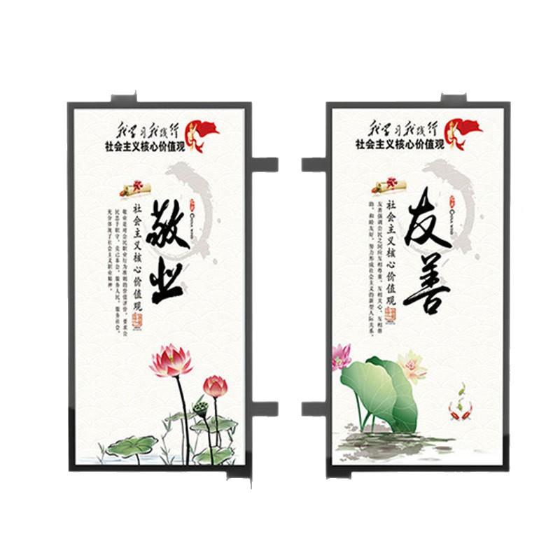 杆户外灯灯箱路灯杆道旗灯杆广告牌亚力灯杆克发光灯路箱生产厂家