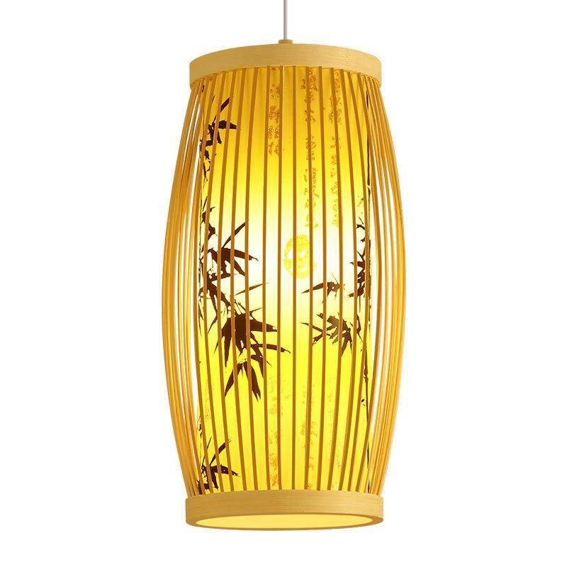 新灯中店灯式竹古藤阁灯编吊灯网红店铺商用笼餐厅艺术创意装饰灯,家装灯饰光源,智能吊灯,淘宝优惠券,粉丝福利购,淘宝优惠卷