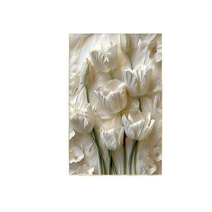 奶油风客厅装背饰画花卉高级感落沙发景画墙壁画地470走廊玄关挂,家居饰品,现代装饰画,淘宝优惠券,粉丝福利购,淘宝优惠卷