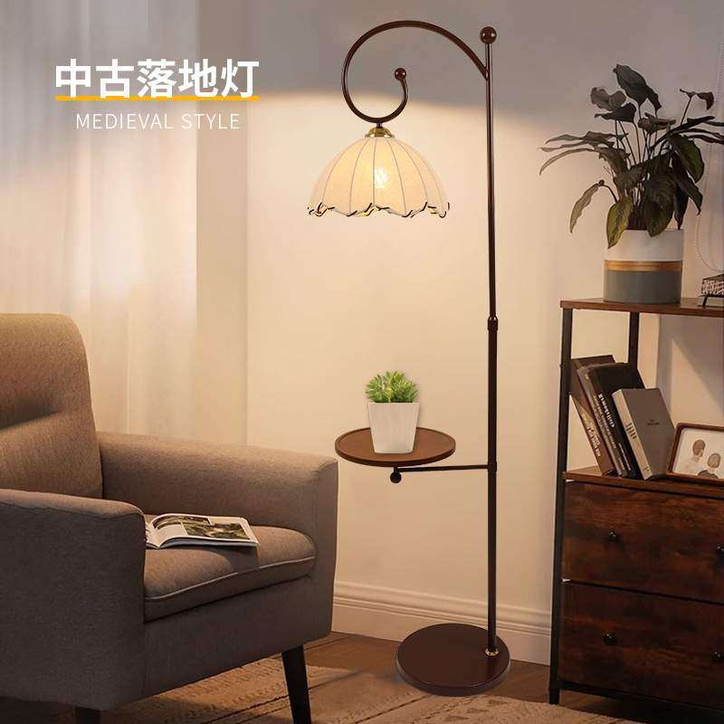 现代简约落地灯客厅沙发旁边茶几氛围灯美式风卧室床头柜置物台灯,畜牧/养殖物资,畜牧/养殖器械,淘宝优惠券,粉丝福利购,淘宝优惠卷