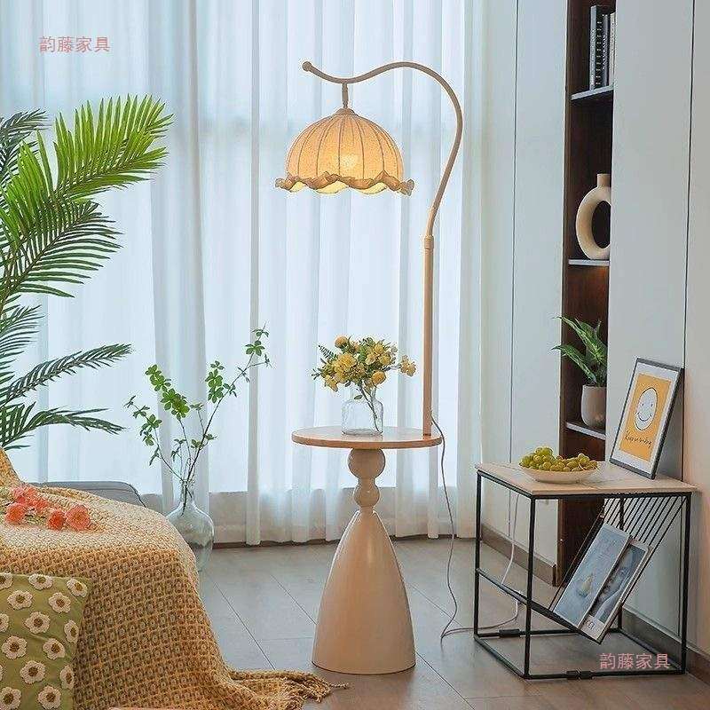 台灯床头风装饰落地灯客厅卧室茶几氛围一体置物奶油旁边沙发摆件,畜牧/养殖物资,畜牧/养殖器械,淘宝优惠券,粉丝福利购,淘宝优惠卷