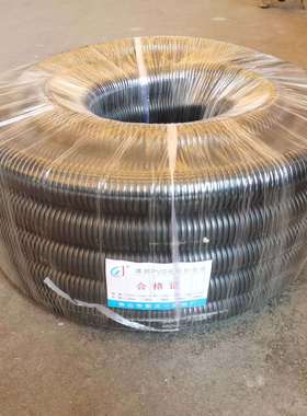 黑色PVC阻燃绝缘穿线电线护套波纹管16MM至110MM厂家直销