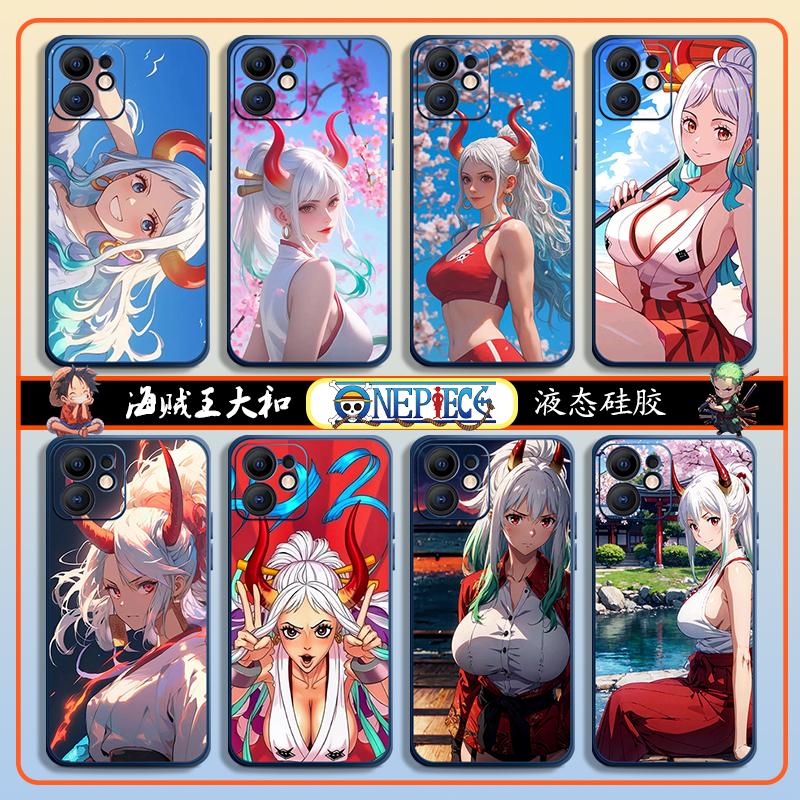 海贼王大和手机壳适用苹果13新款iphone16promax动漫15美女xr华为nova10荣耀x50个性v40小米12红米k60保护套