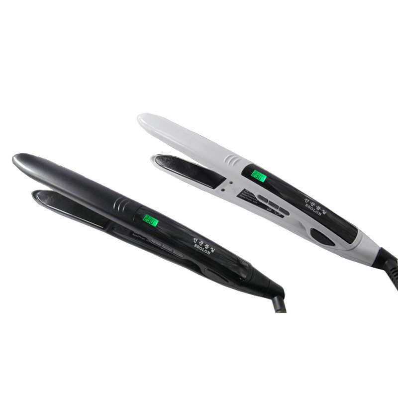 意博龙直发器卷直两用专业卷发棒烫发器发廊电夹板拉直板液晶调温