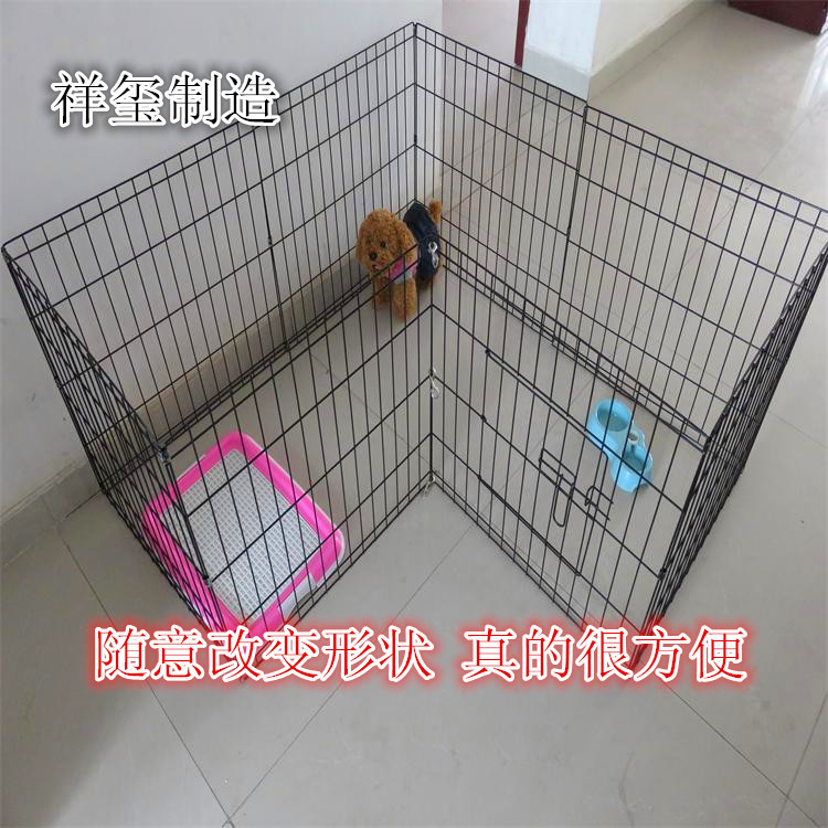 狗狗围栏宠物医院铁丝栅栏自由拼接狗窝现货批发泰迪金毛犬狗笼子