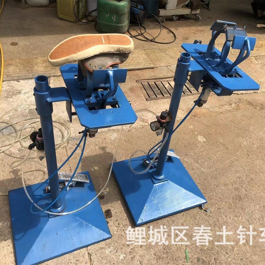 鞋厂设备半成品成品鞋穿鞋夹具座鞋底固定座生产辅助机械