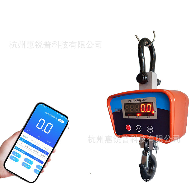 500kg工业电子吊秤便携直视