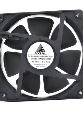 12025散热风扇12cm直流扇120*120*25mm可替DeltaFFB1212工业风扇