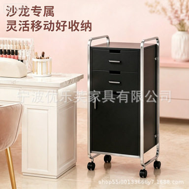 理发推车发廊工具车收纳置物架美发推车带轮子理发店家具源头工厂