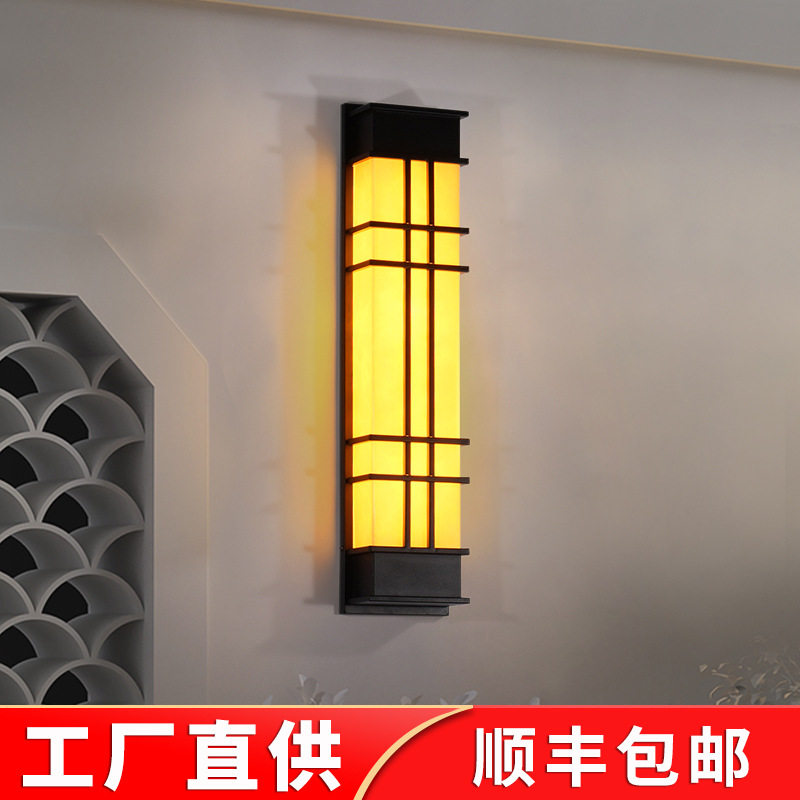 led壁灯户外防水庭院灯订置酒店外墙别墅大门灯庭院灯特色门柱灯