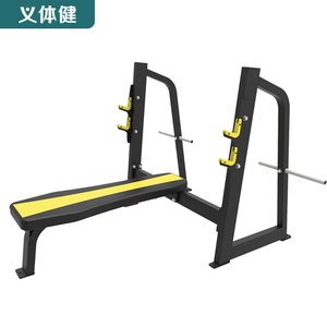 会军平卧推架硬拉举重床杠铃架健身房商用私教工作室 比赛卧推床