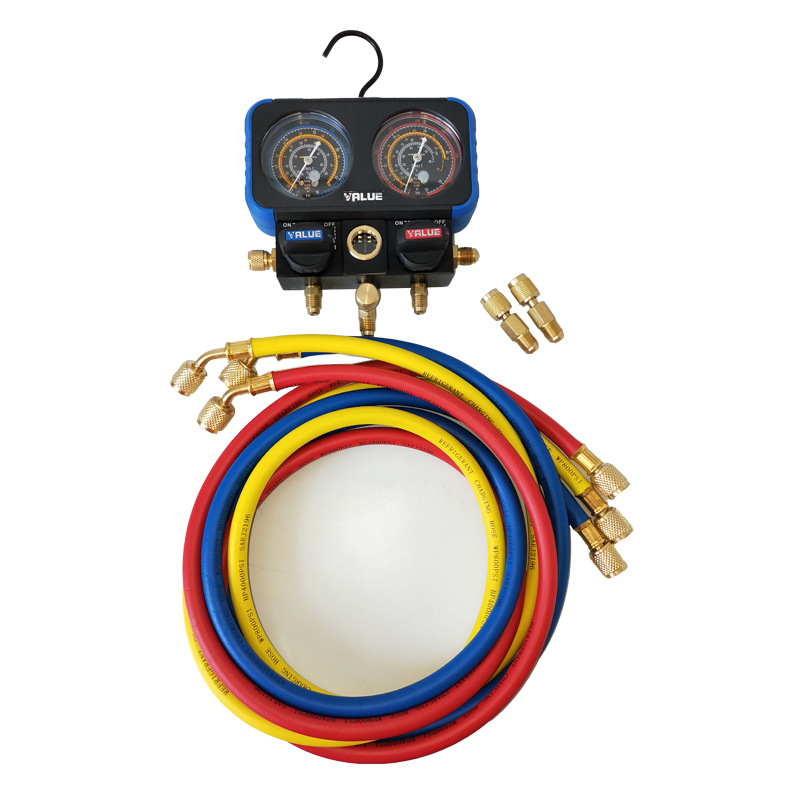 飞越R410/22加氟表  VRM2空调充氟表 充氟双表阀