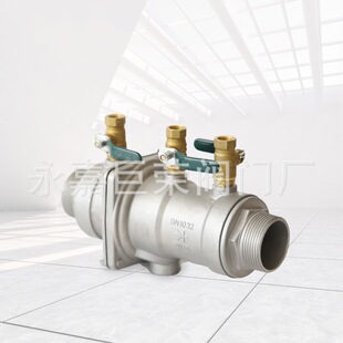 LHS712X低阻力倒流防止器 手动螺纹防污隔断阀南高供应
