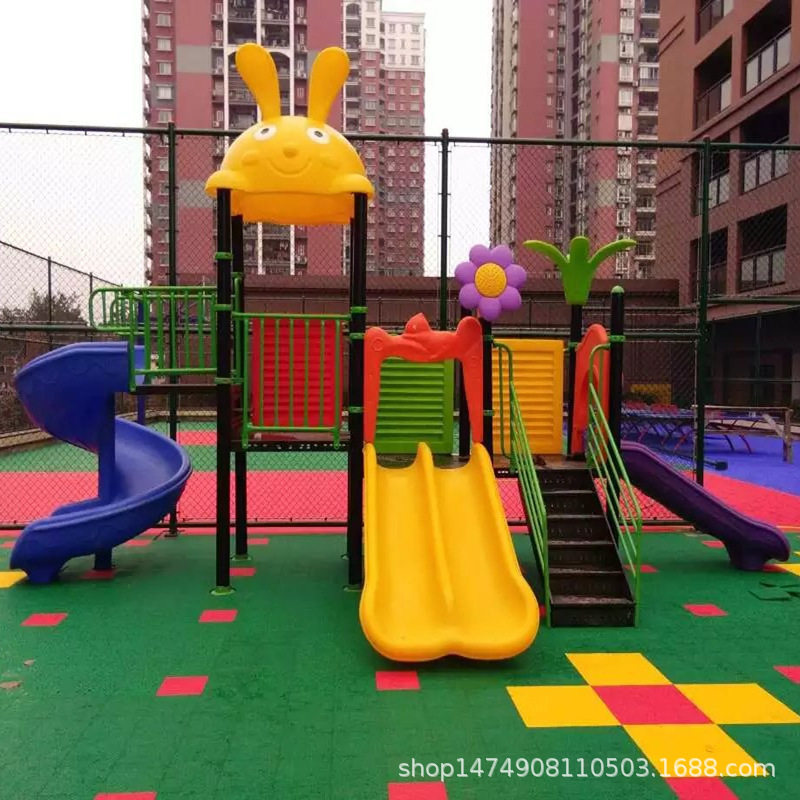 儿童组合滑梯 幼儿园公园小区滑梯 儿童游乐设施 小区配套设施