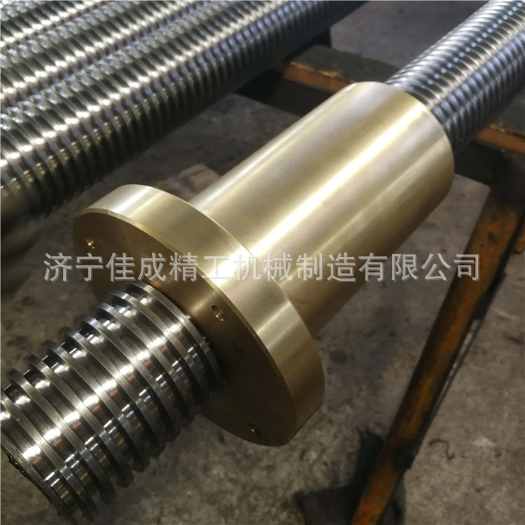 订置机床铜螺母梯形丝杆螺母副加工法兰青铜黄铜铸铁Tr20至Tr300