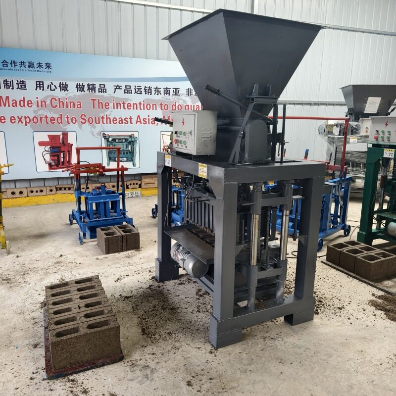 家用电小型粘土制砖机移动砌块成型机可制作免烧砖水泥制砖机