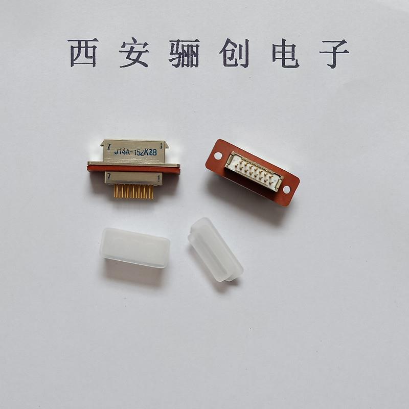 新品矩形连接器J14A-15ZK1B航空插件