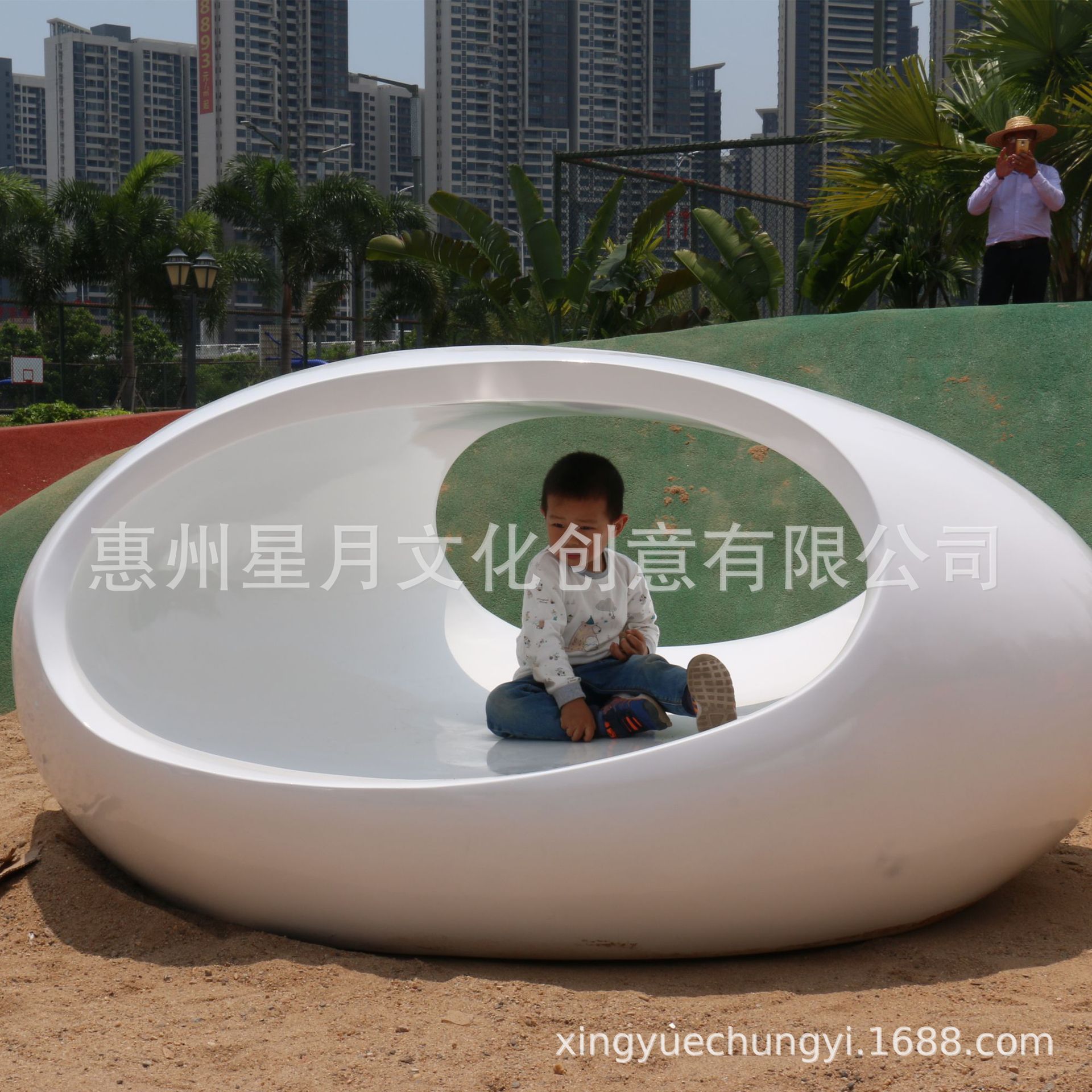 玻璃钢异形座椅雕塑户外广场商场公园园林绿地创意休息椅装饰摆件