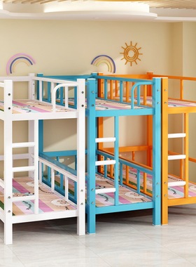 小学生托管班上下床幼儿园午休午睡床辅导班午托儿童床铺高低西辰