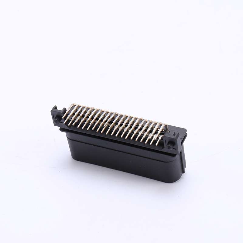 国产40孔PCB焊板系列针座MX23A40NF1 新能源汽车连接器防水接插件