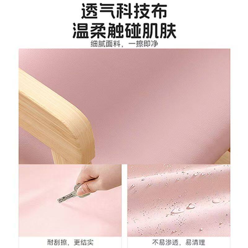 实木餐桌椅商用家用通用绢花