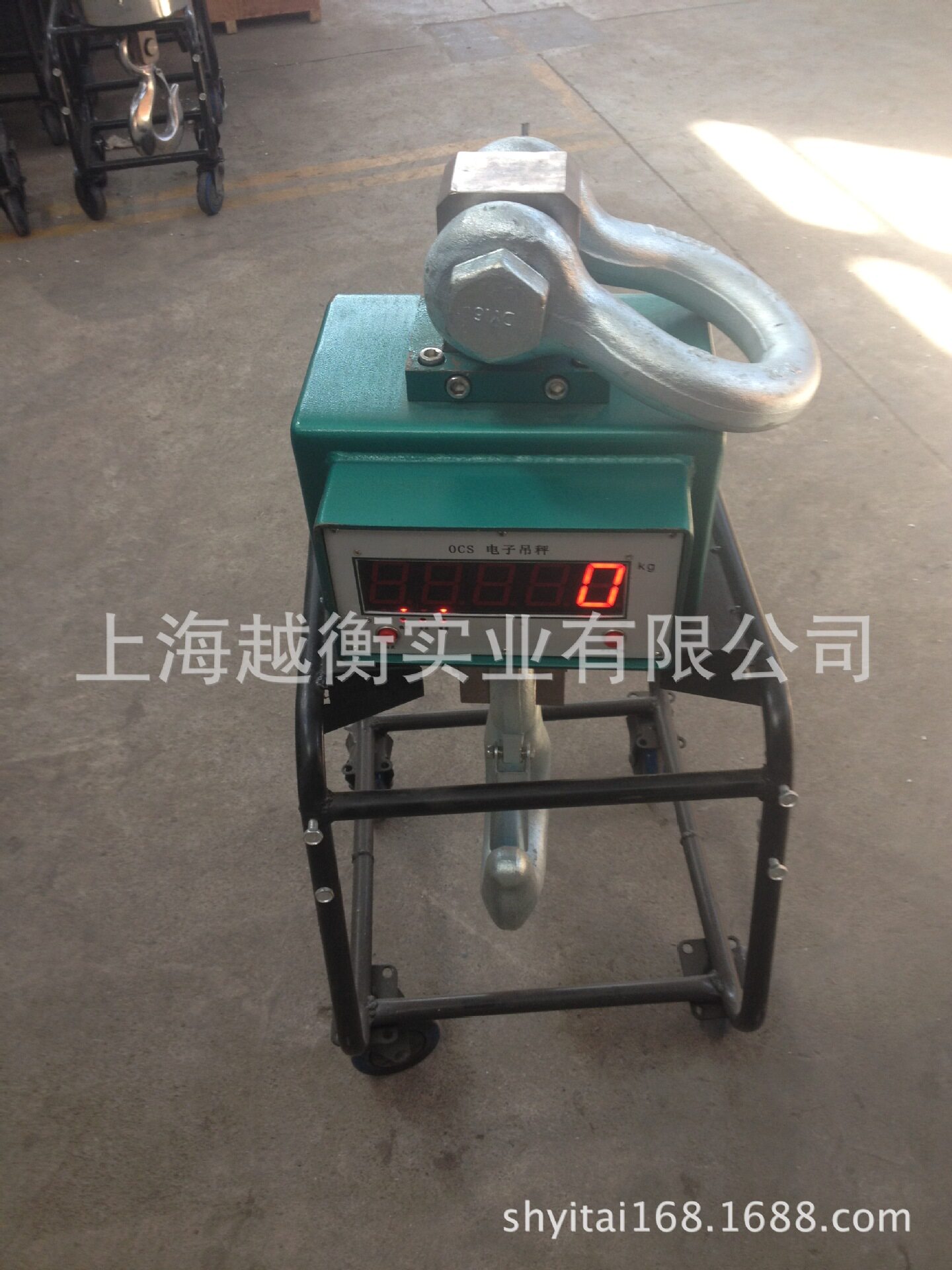 上海50吨直视电子吊秤生产厂家/20T无线带打印吊钩价格