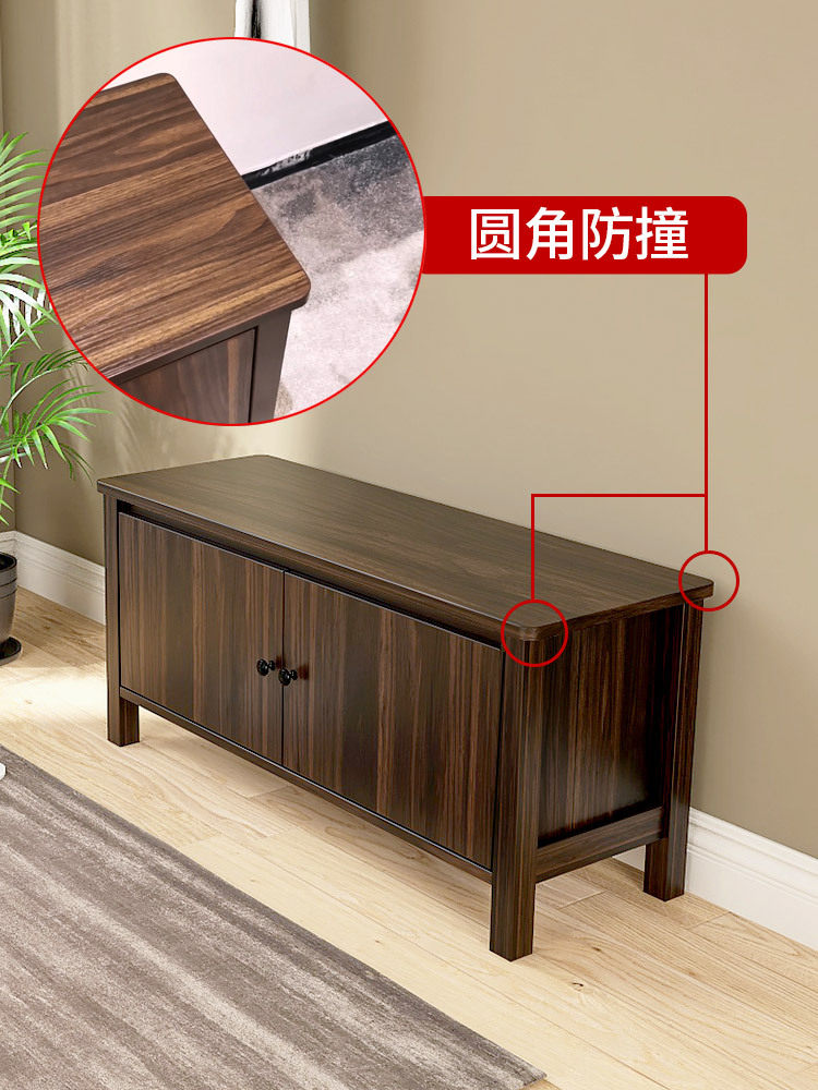 美式换鞋凳家用门口穿鞋凳入户矮鞋柜可坐鞋架进门坐凳座柜收新品