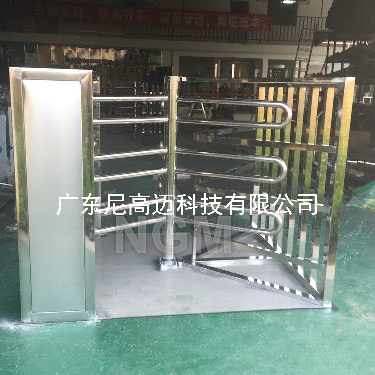 浙江东阳车站单向门应急通道可移动半高转闸高铁站景区单项转动门