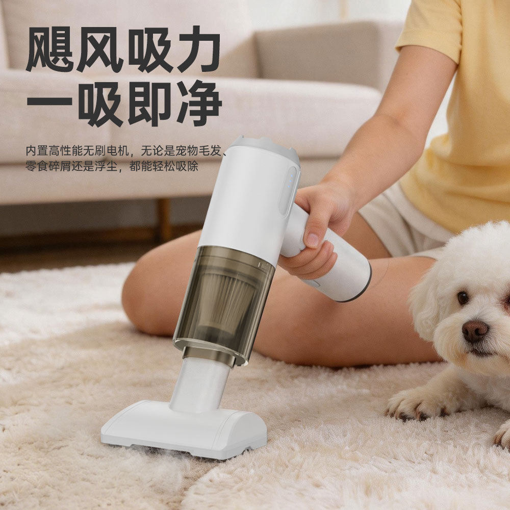 现货超强吸力家居车载吸尘器手电破窗灯汽车家用无线小巧吸吹一体