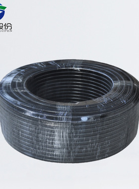 现货V2阻燃尼龙波纹管PA6聚酰胺塑料软管黑色护线波浪管工业级管