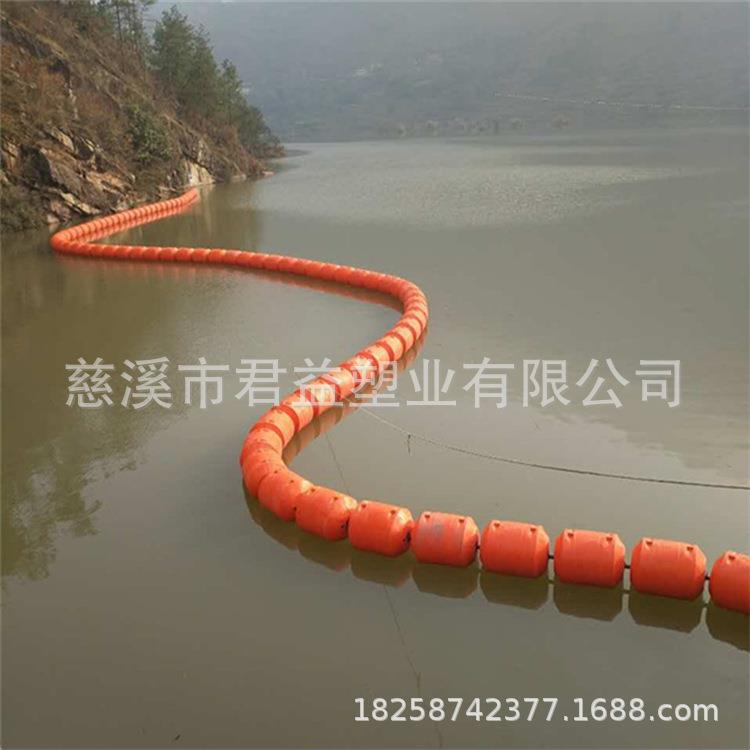 500x700浮体水库拦污塑料浮体河道拦污浮体