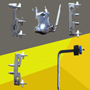 架子鼓镲片拓展夹子合金可调节七鼓手镲支架器鼓架乐器跨境批发