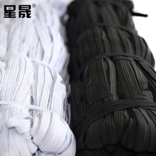 现货批发细松紧带 防滑涤纶捆装高弹力带 橡皮筋扁多规格可选厂家