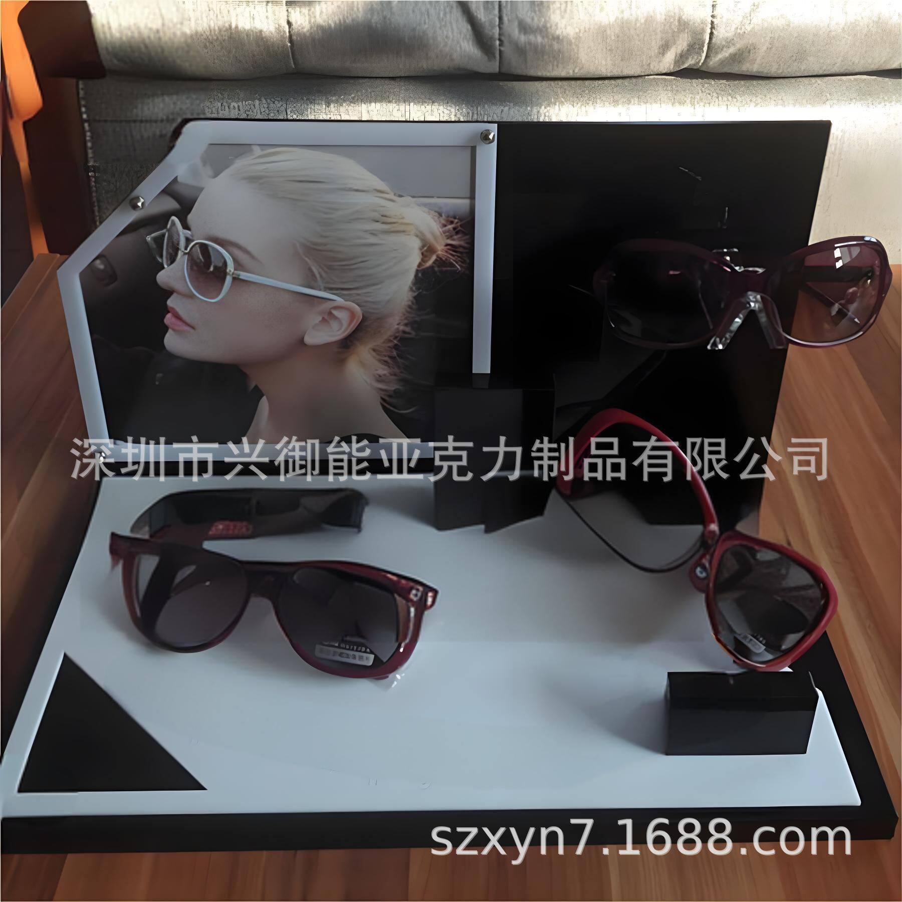 高端眼镜亚克力展示架源头厂家-眼镜发光展示架-支持订置