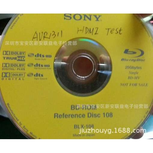 ABEX测试碟PTD4-DEF测试碟