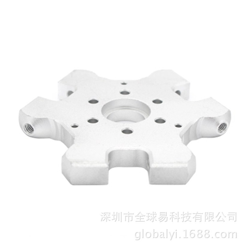 3D打印机配件铝合金全金属M4 Kossel 鱼眼效应器吊台4MM